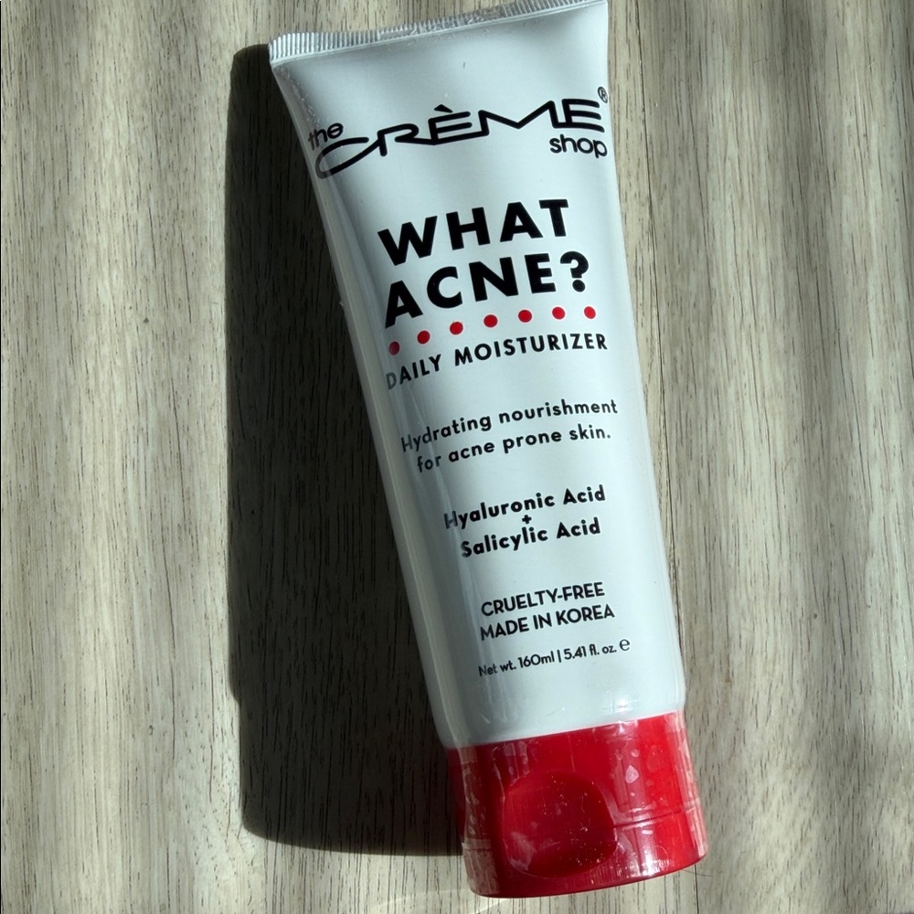 The Crème Shop - "What Acne?" Daily moisturizer